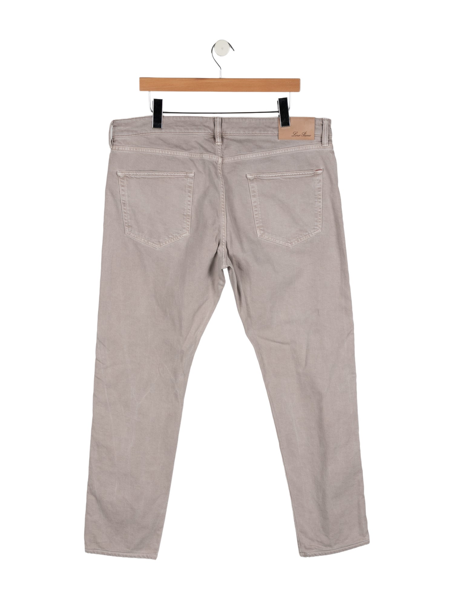 Burberry Brit Mid-Rise Straight Leg Jeans