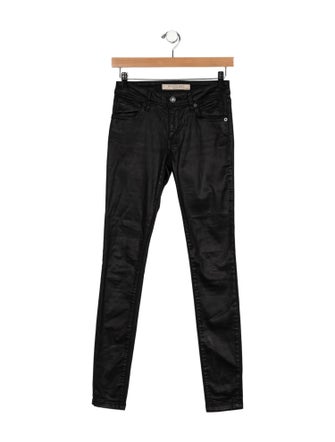 Burberry Brit Mid-Rise Skinny Leg Jeans