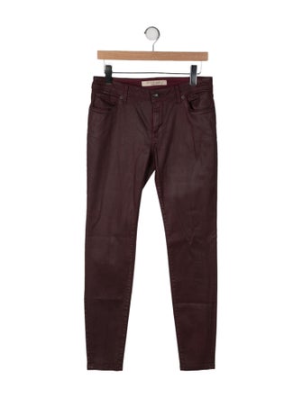 Burberry Brit Mid-Rise Skinny Leg Jeans