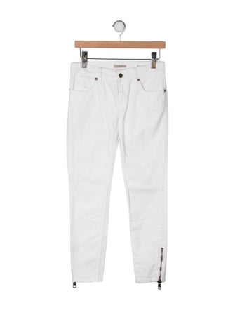 Burberry Brit Low-Rise Skinny Leg Jeans