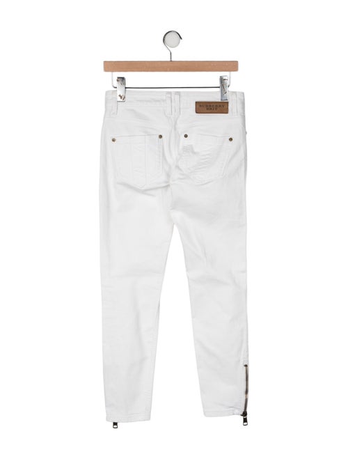 Burberry Brit Low-Rise Skinny Leg Jeans