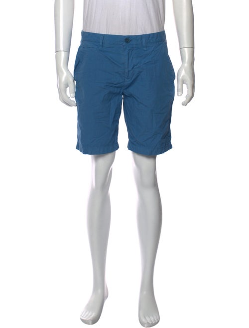 Burberry Brit Exploded Check Pattern Flat Front Shorts