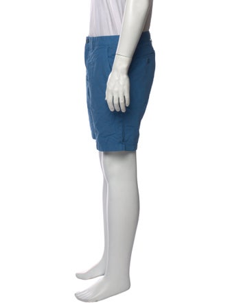 Burberry Brit Exploded Check Pattern Flat Front Shorts