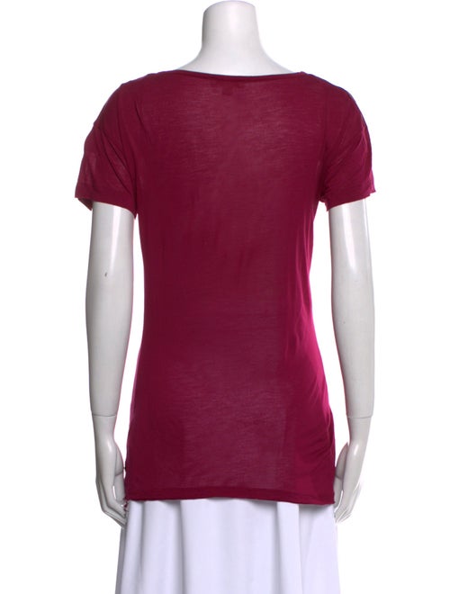 Burberry Brit Scoop Neck Short Sleeve T-Shirt