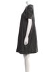 Burberry Brit Cowl Neck Knee-Length Dress