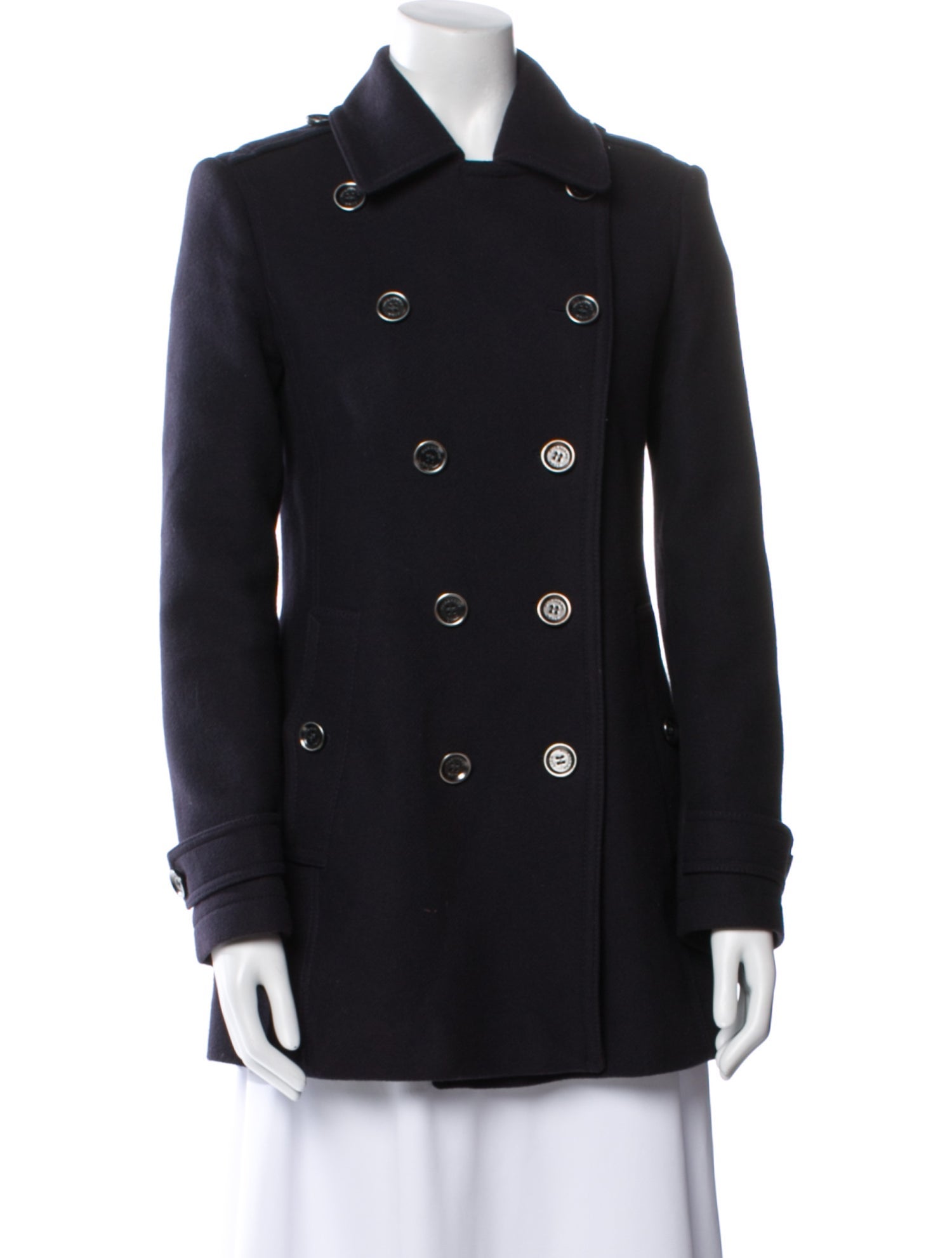 Burberry Brit Wool Peacoat