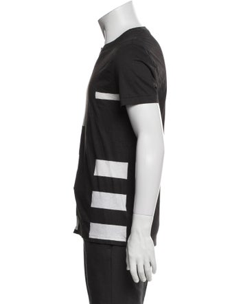 Burberry Brit House Check Pattern Crew Neck T-Shirt