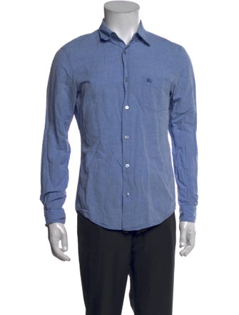 Burberry Brit House Check Pattern Long Sleeve Shirt