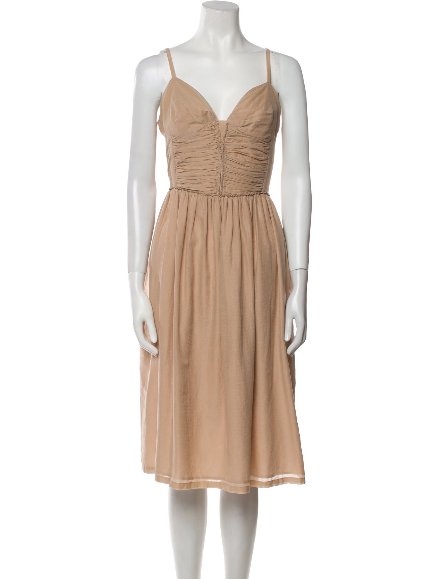 Burberry Brit Silk Midi Length Dress