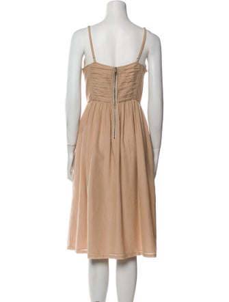 Burberry Brit Silk Midi Length Dress