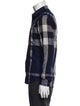 Burberry Brit Nova Check Pattern Long Sleeve Shirt