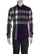 Burberry Brit Exploded Check Pattern Long Sleeve Shirt