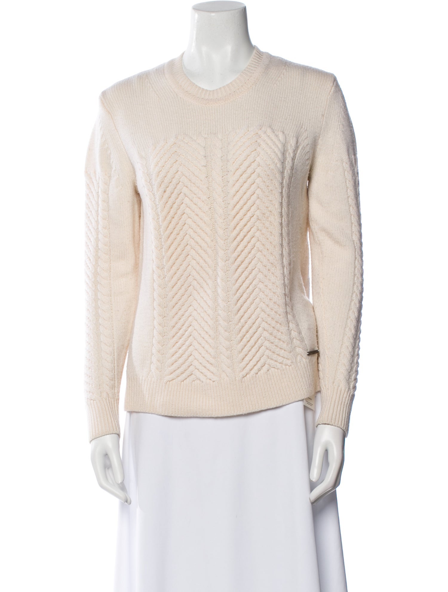 Burberry Brit Merino Wool Crew Neck Sweater