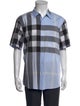 Burberry Brit Exploded Check Pattern Short Sleeve Shirt