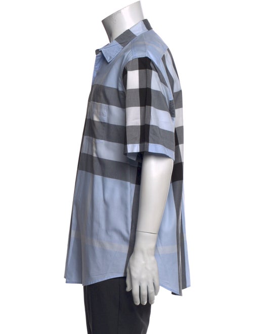 Burberry Brit Exploded Check Pattern Short Sleeve Shirt