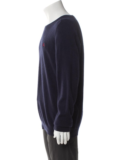 Burberry Brit Exploded Check Pattern Cashmere Pullover