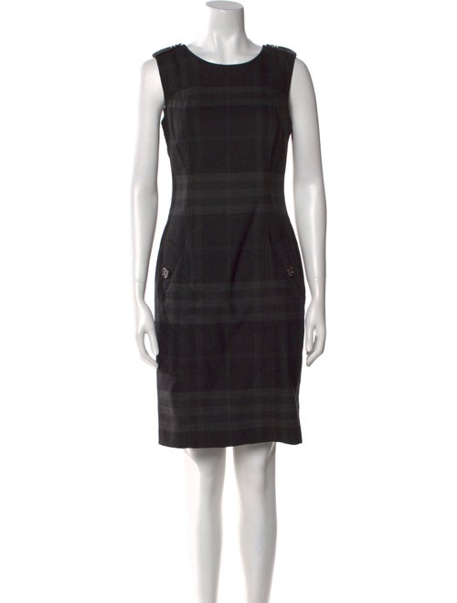Burberry Brit Wool Knee-Length Dress