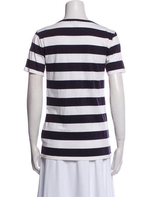Burberry Brit Striped V-Neck T-Shirt