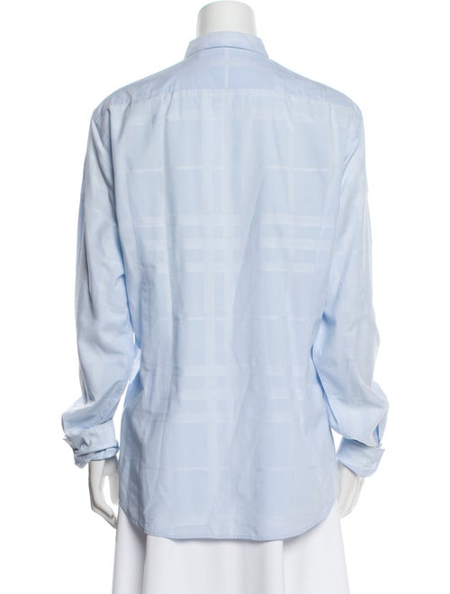 Burberry Brit Long Sleeve Button-Up Top
