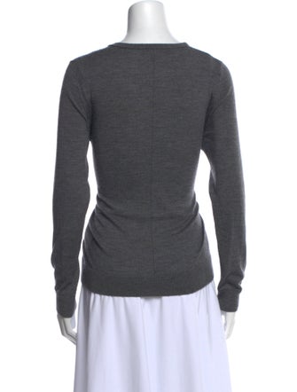 Burberry Brit Merino Wool V-Neck T-Shirt