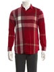 Burberry Brit Plaid Print Long Sleeve Shirt
