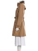 Burberry Brit Virgin Wool Fur Coat