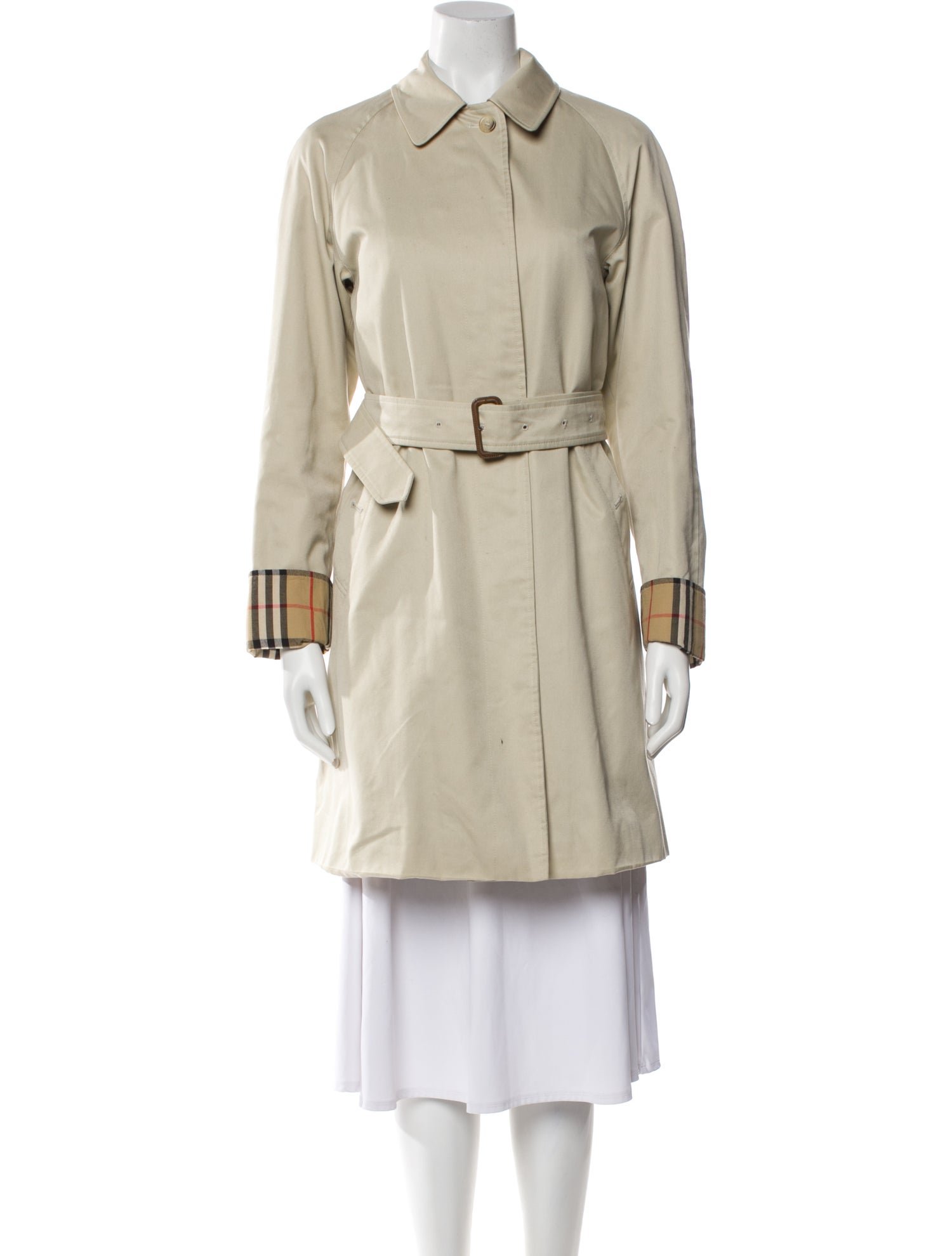 Burberry London Wool Trench Coat