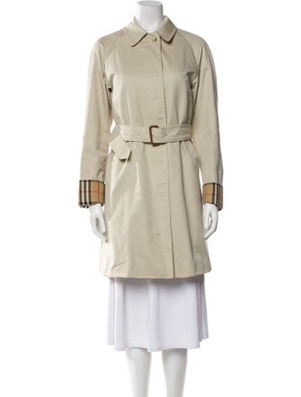 Burberry London Wool Trench Coat