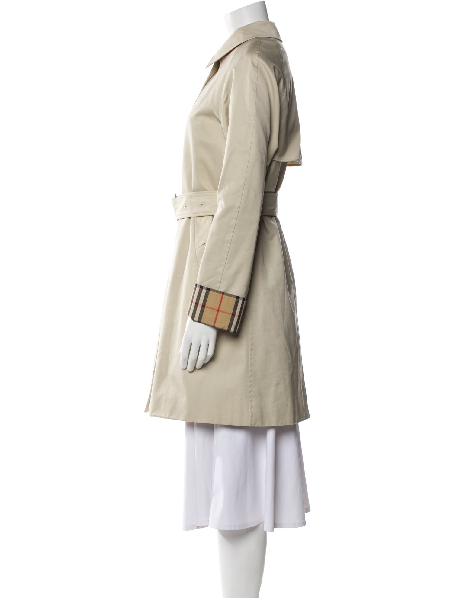 Burberry London Wool Trench Coat