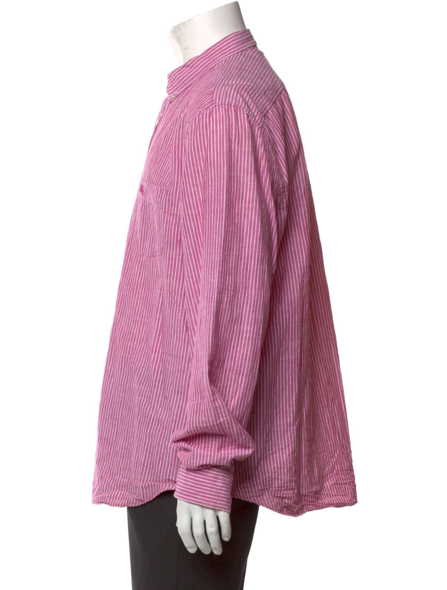 Burberry Brit Striped Long Sleeve Dress Shirt