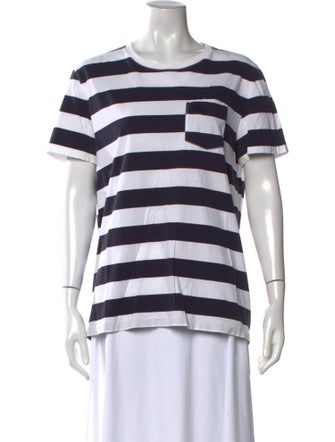 Burberry Brit Striped Crew Neck T-Shirt