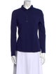 Burberry Brit Mock Neck Long Sleeve Polo