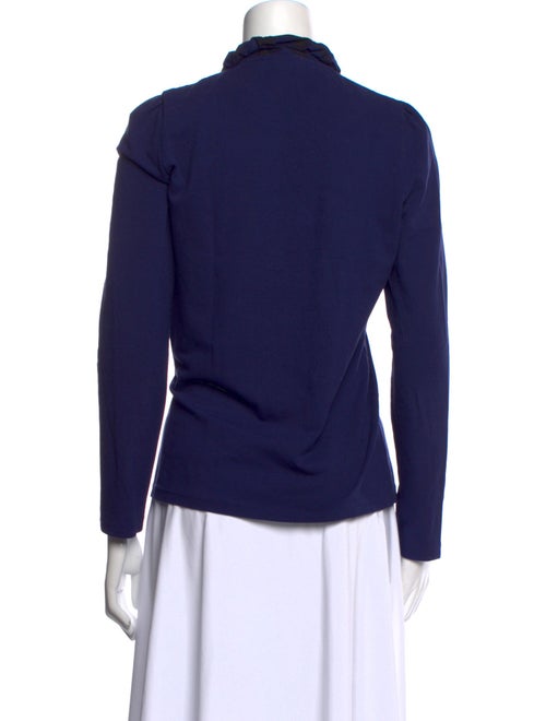 Burberry Brit Mock Neck Long Sleeve Polo