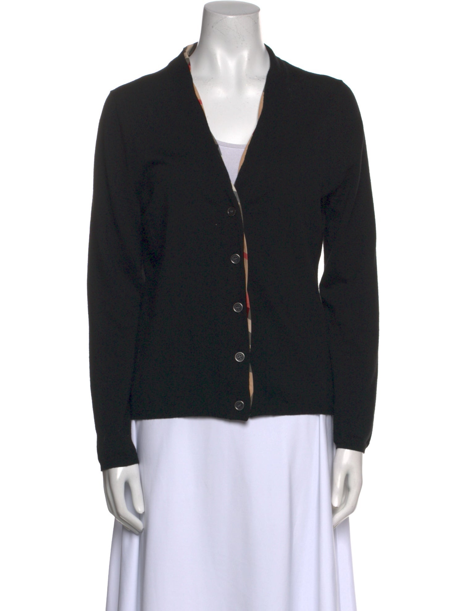 Burberry Brit Wool V-Neck Sweater