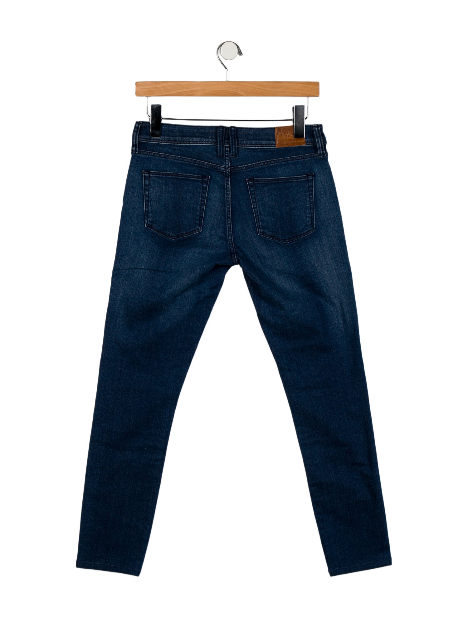 Burberry Brit Low-Rise Skinny Leg Jeans