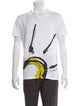 Burberry Brit Graphic Print Crew Neck T-Shirt