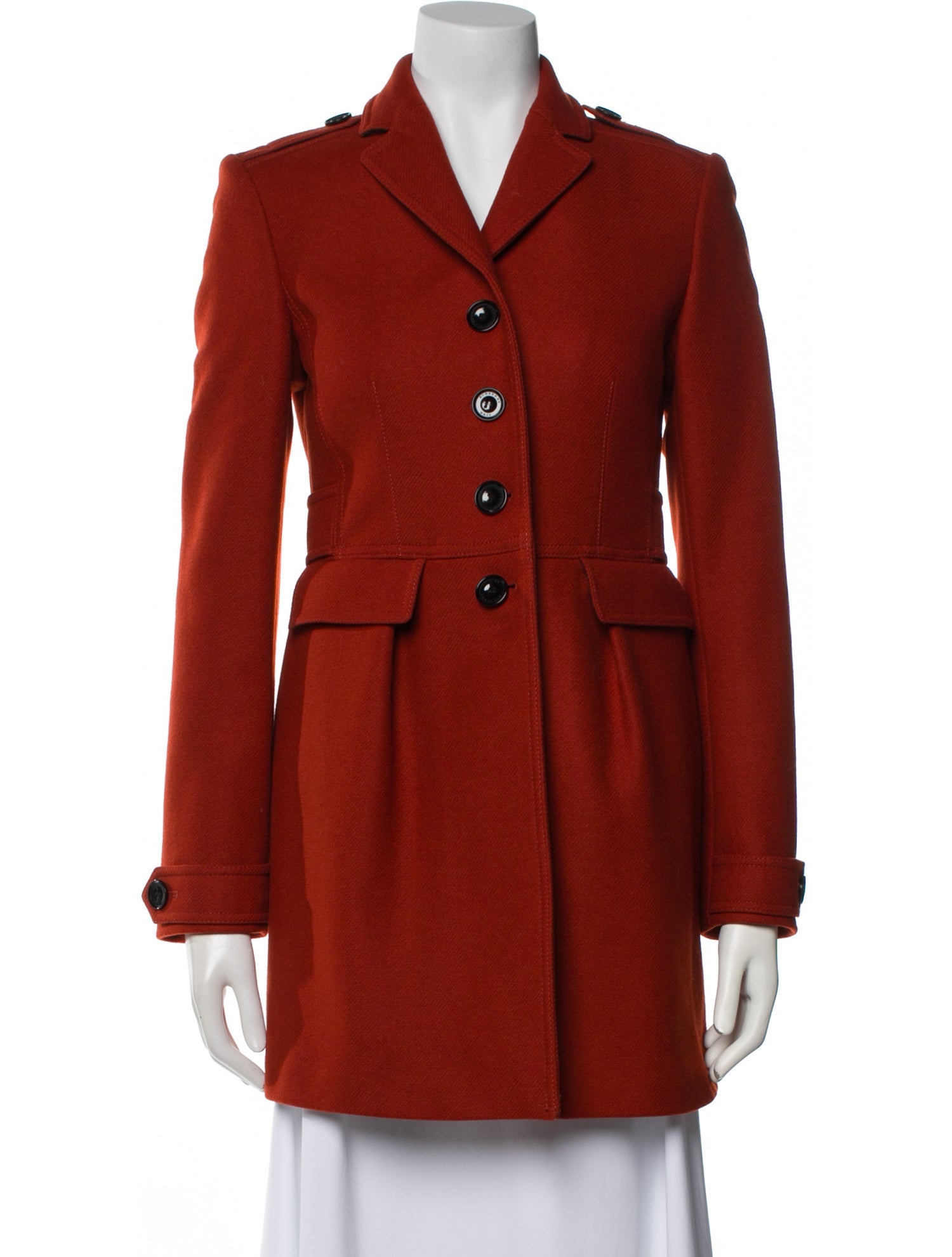 Burberry Brit Virgin Wool Peacoat