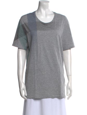 Burberry Brit Scoop Neck Short Sleeve T-Shirt