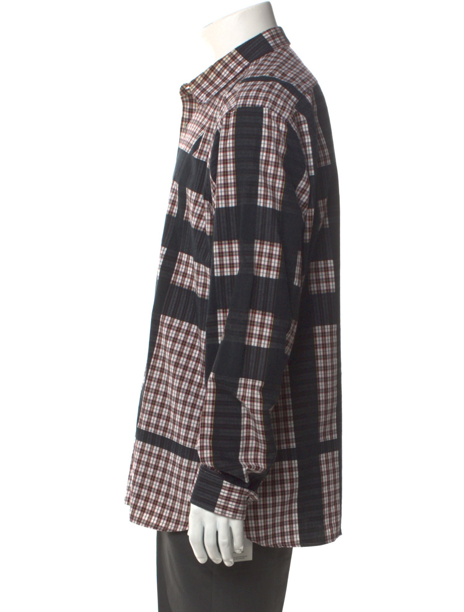 Burberry Brit Nova Check Pattern Long Sleeve Shirt