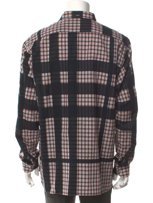 Burberry Brit Nova Check Pattern Long Sleeve Shirt