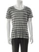 Burberry Brit Linen Striped T-Shirt