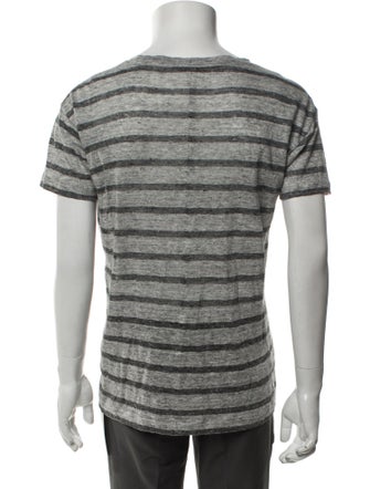 Burberry Brit Linen Striped T-Shirt