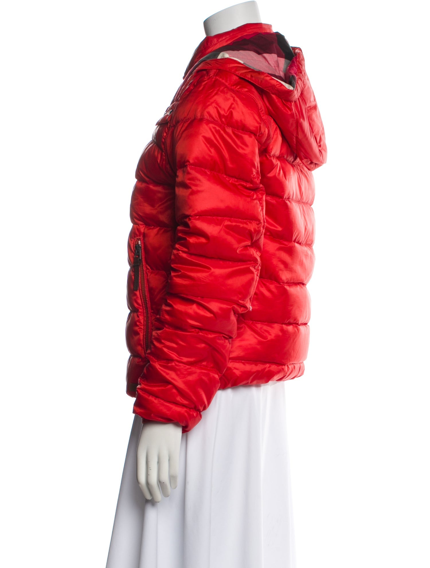 Burberry Brit Down Faux Fur Jacket