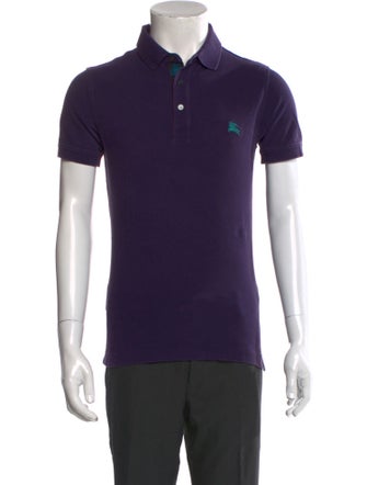 Burberry Brit House Check Pattern Collar Polo Shirt