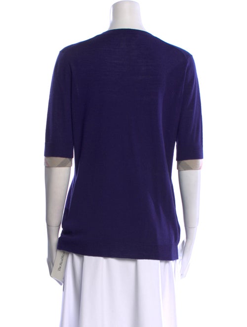 Burberry Brit Merino Wool Scoop Neck Sweater