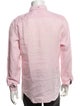 Burberry Brit Linen Long Sleeve Dress Shirt