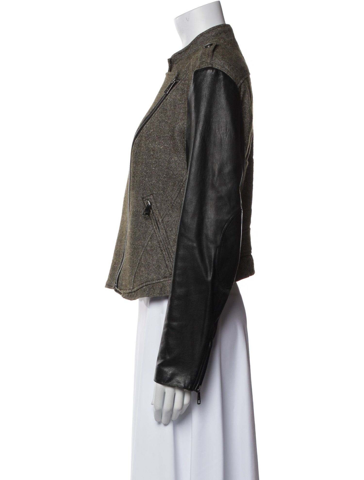 Burberry Brit Linen Tweed Pattern Evening Jacket