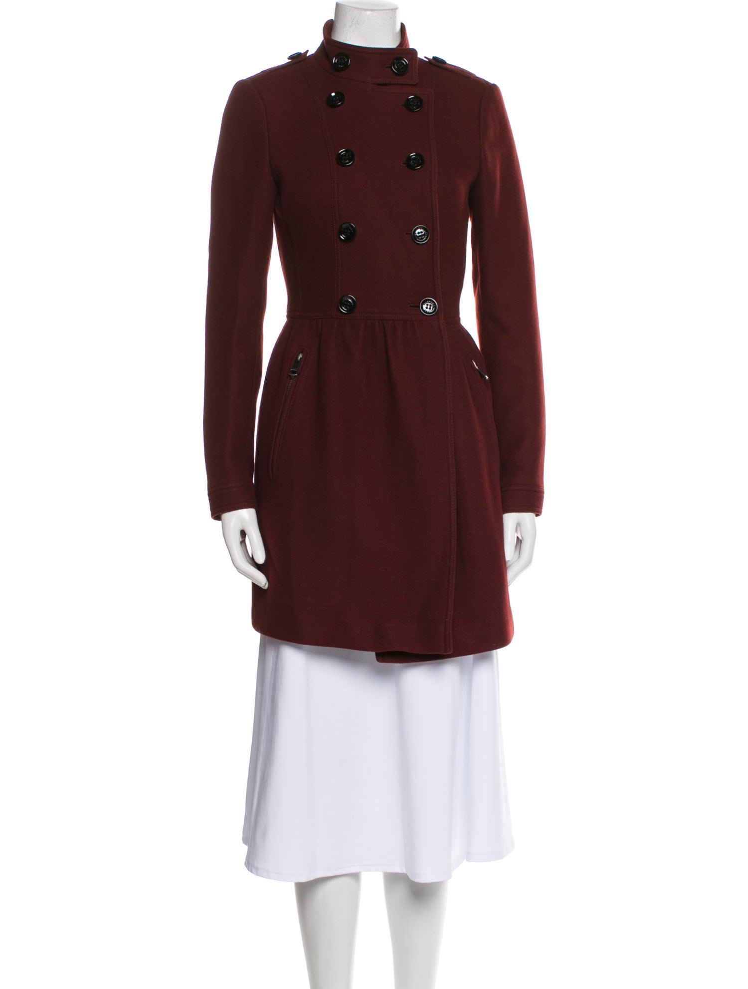 Burberry Brit Wool Peacoat