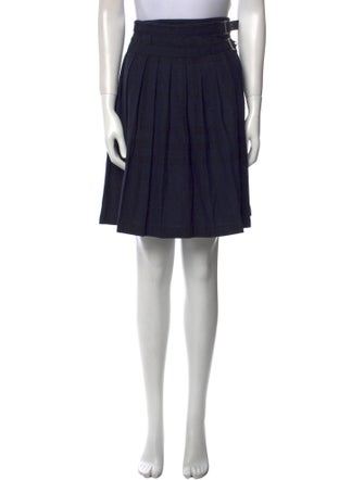Burberry Brit Wool Knee-Length Skirt