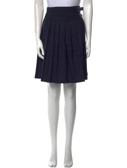 Burberry Brit Wool Knee-Length Skirt